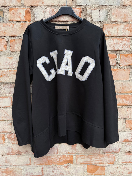 Sweatshirt - CIAO, svart