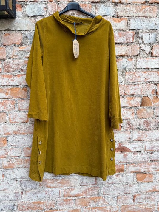 Manchesterklänning - senaspsgul