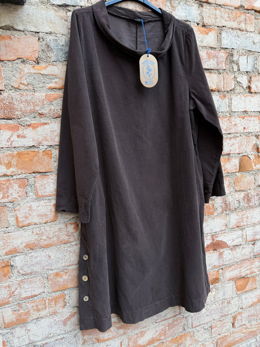 Manchesterklänning - brun