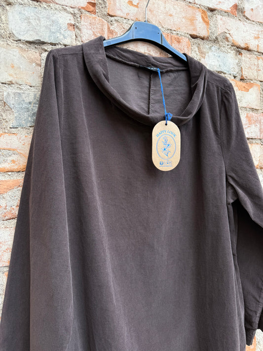 Manchesterklänning - brun