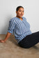 Randig viskosskjorta - KCsida Blouse